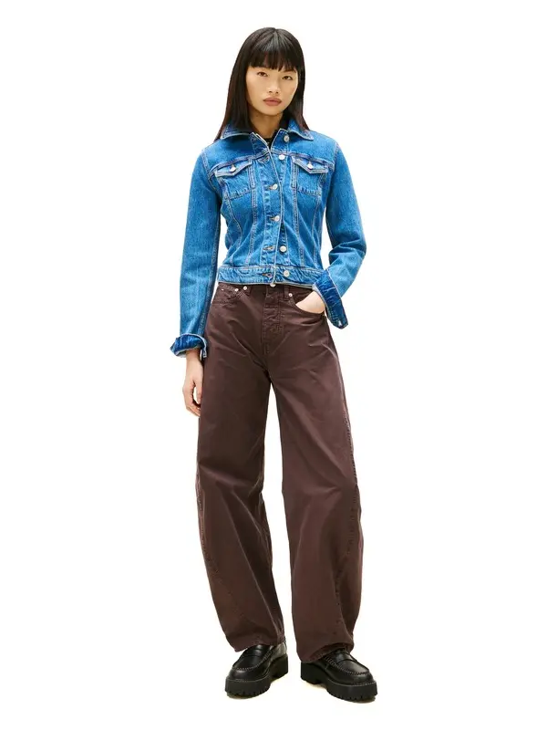 Short Denim Jacket 2 Image