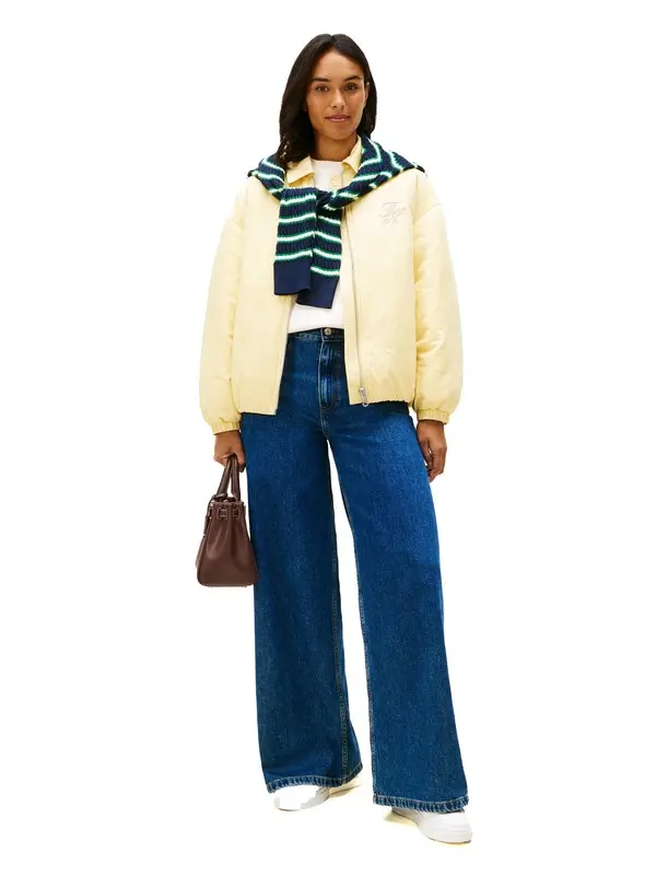 70s High Rise Wide Leg Jeans 1 Image
