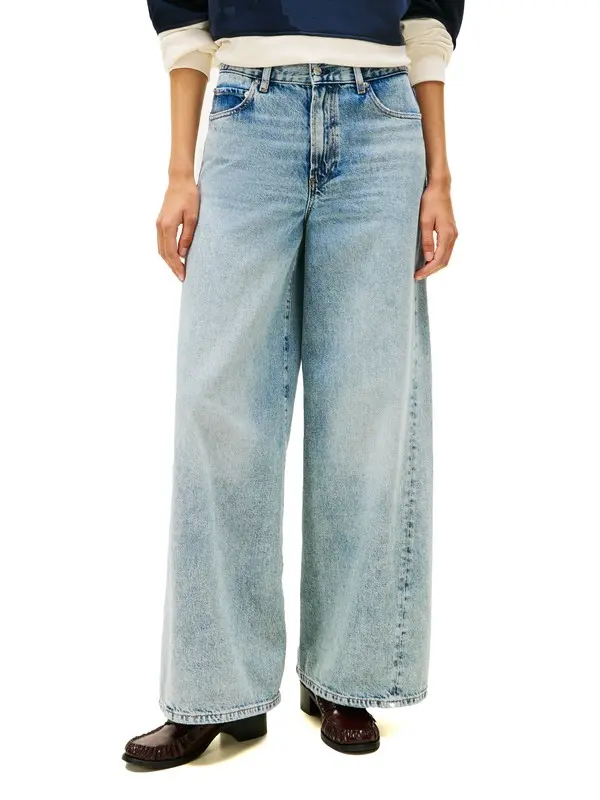 Twist '70s High Rise Wide Leg Jeans 3 Image