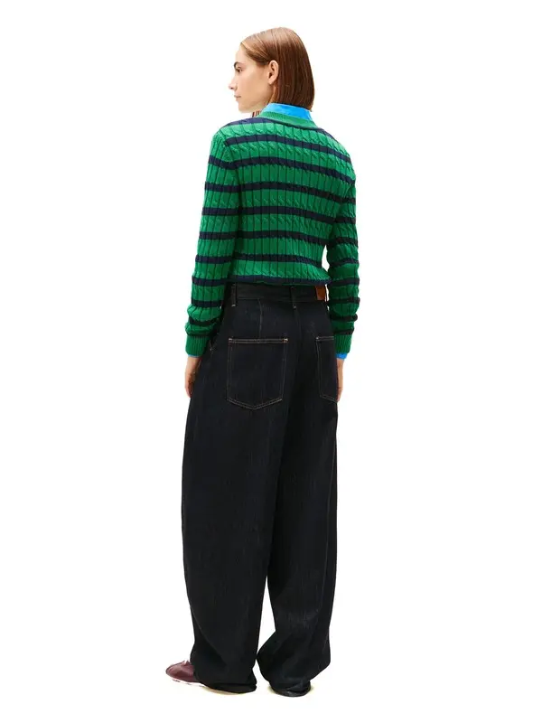 High Rise Loose Balloon Leg Jeans 2 Image