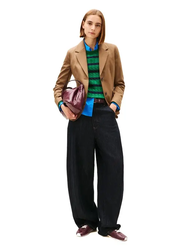 High Rise Loose Balloon Leg Jeans 3 Image