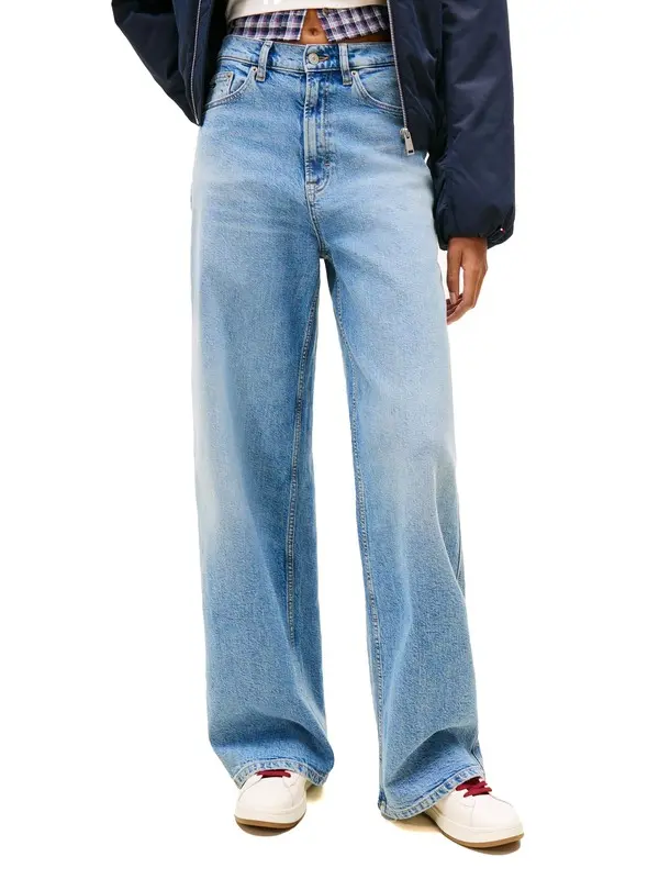 High Waisted Wide Leg Jeans 4 Image