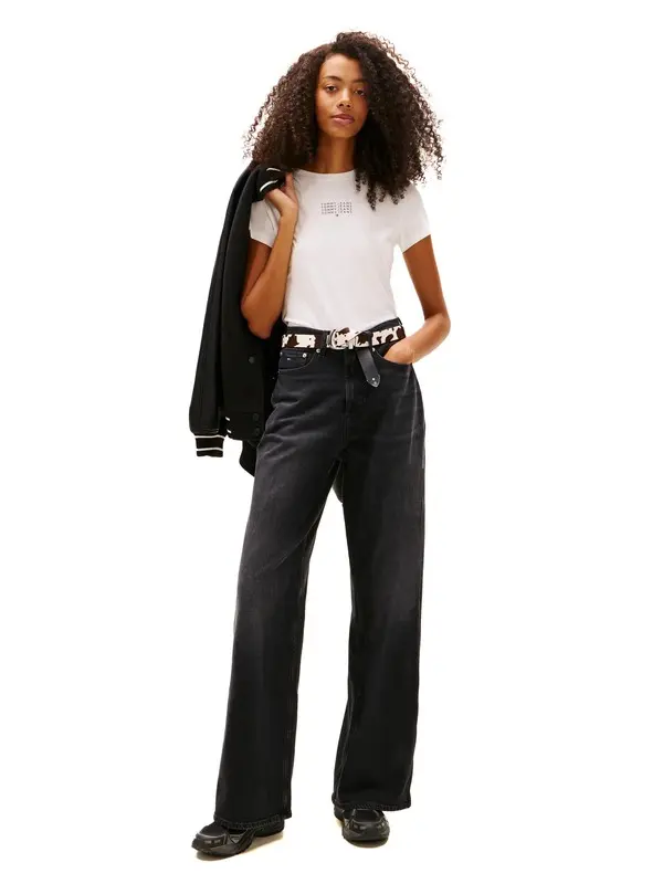 High Waist Loose Fit Jeans 3 Image