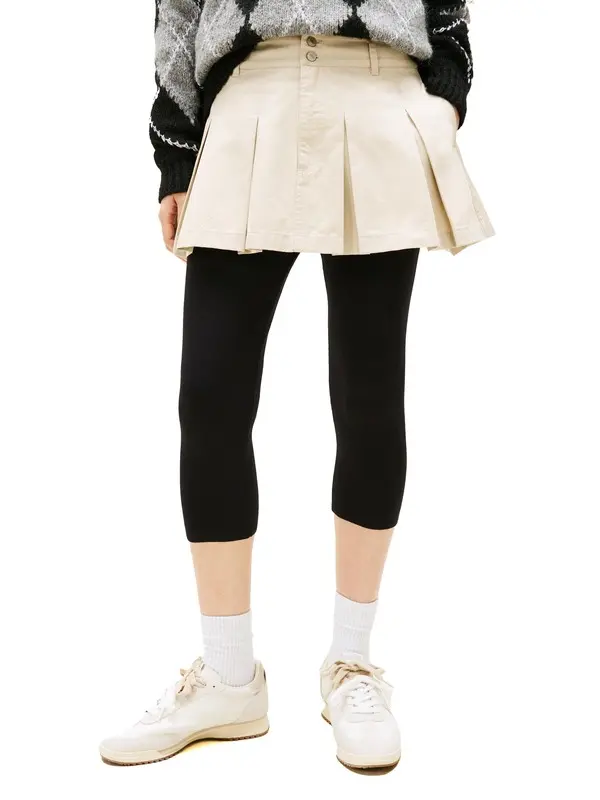 Pleated Mini Skirt 2 Image