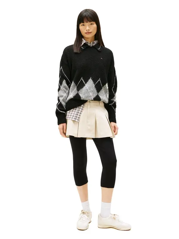 Pleated Mini Skirt 4 Image