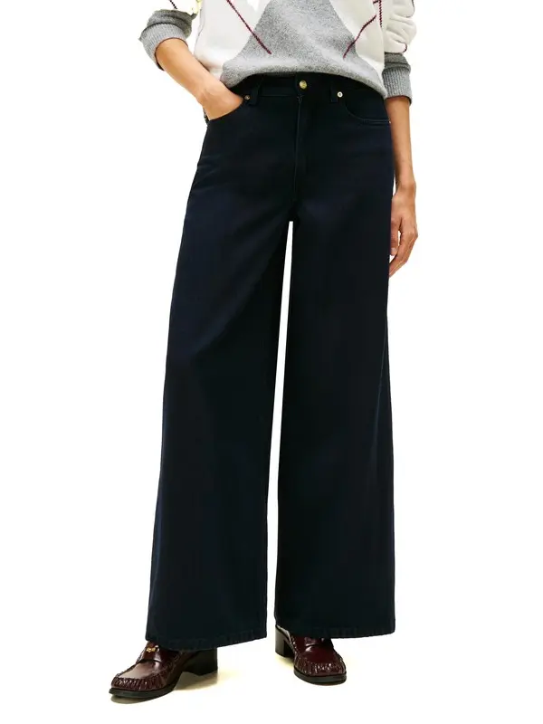 Wide Leg High Waisted Jeans 3 Image
