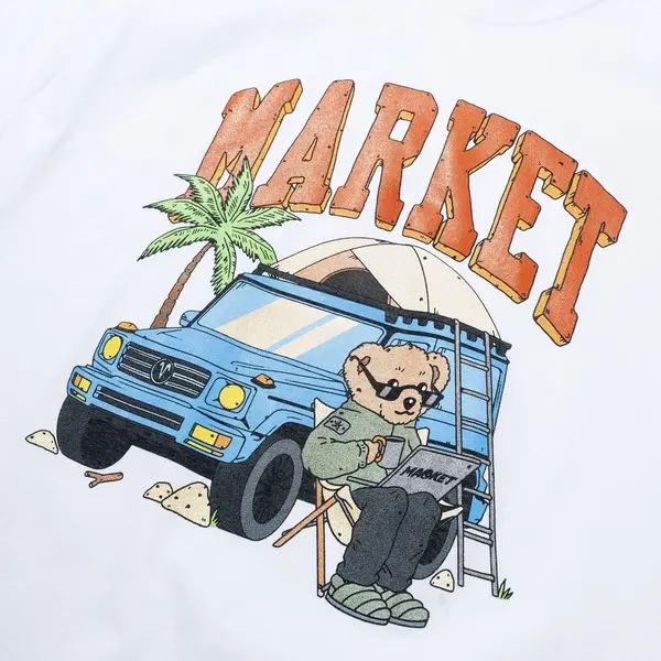 Car Camper Short Sleeve T-Shirt 1 Image