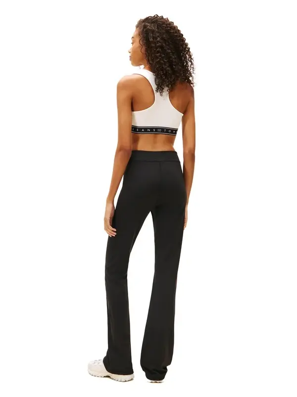 Logo Slim Kick Flare Leggings 3 Image