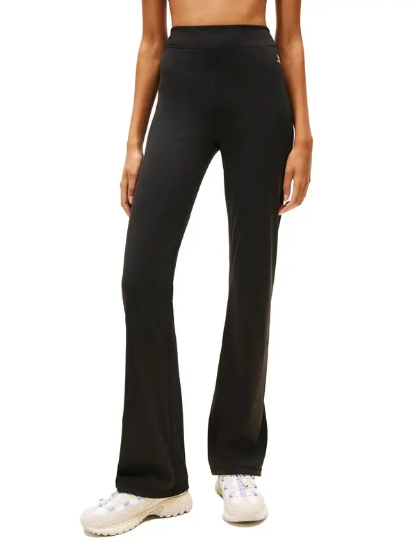 Logo Slim Kick Flare Leggings 5 Image