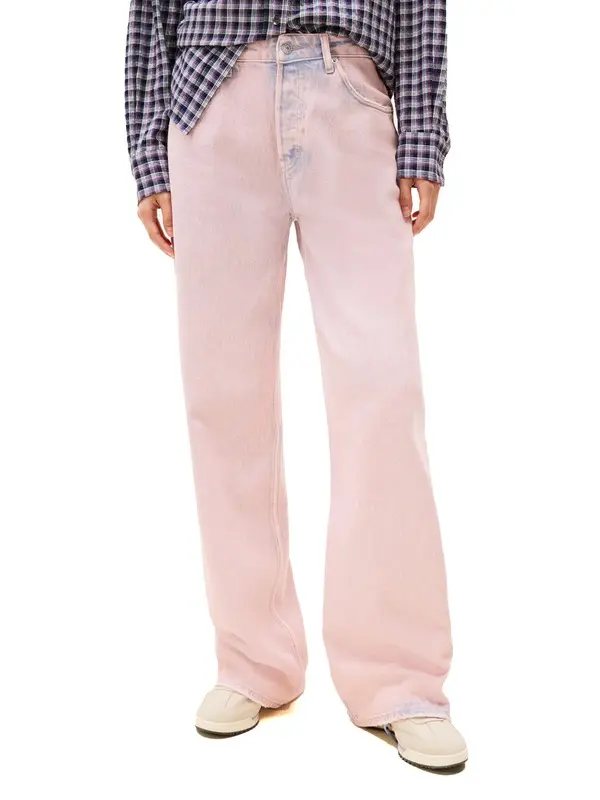 Mia Mid Rise Relaxed Straight Leg Jeans 2 Image