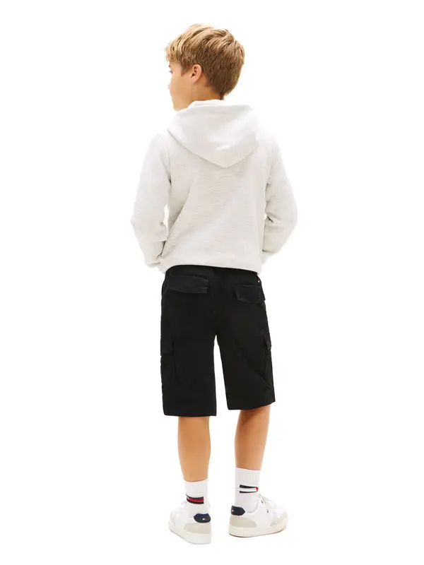 Kids Boys Twill Cargo Relaxed Shorts 2 Image
