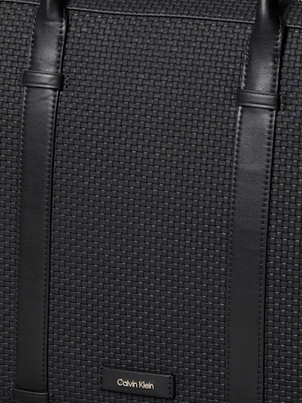 Embossed Woven Commuter Bag 1 Image