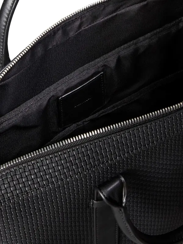 Embossed Woven Commuter Bag 2 Image