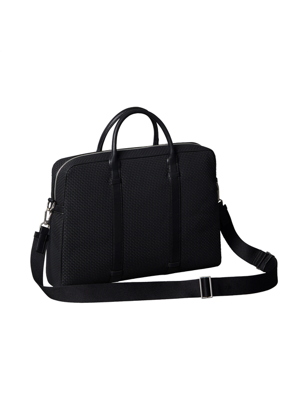 Embossed Woven Commuter Bag 3 Image