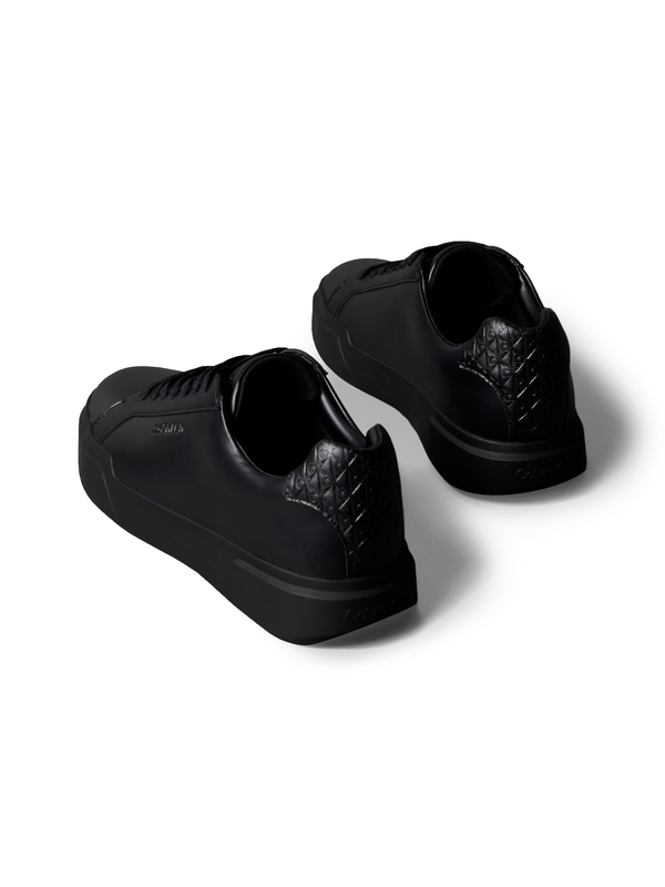 Smooth Leather Logo Trainers 4 Image