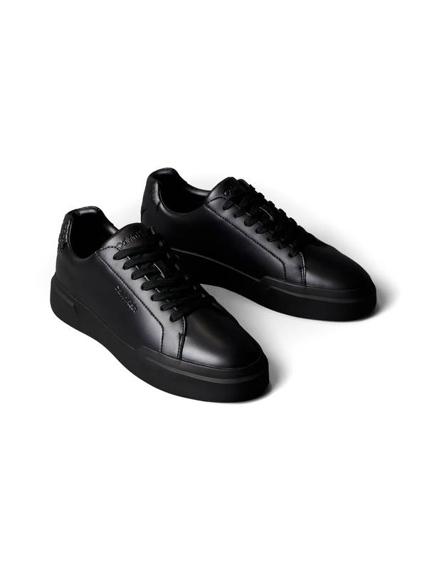 Smooth Leather Logo Trainers 5 Image