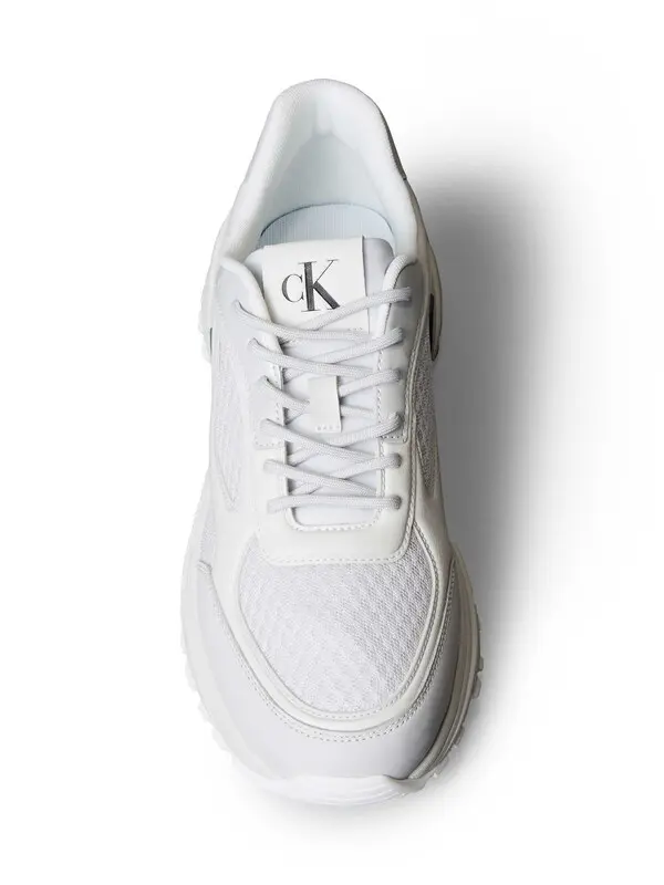 Hike Runner Laceup Mesh Mix Trainers 3 Image