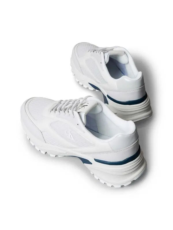 Hike Runner Laceup Mesh Mix Trainers 4 Image