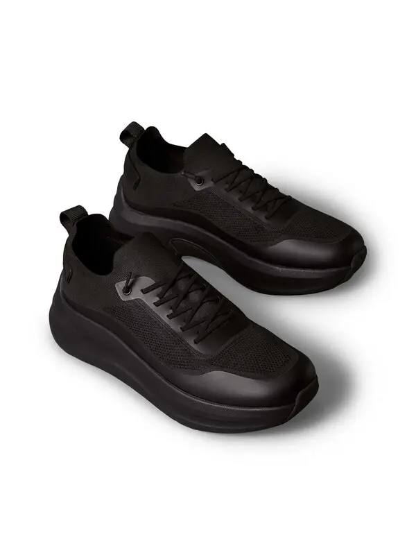 Mesh Chunky Runner Sock Trainers 3 Image