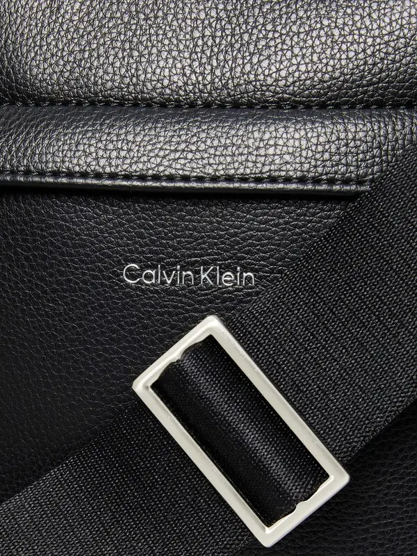 Pebbled Leather Messenger Crossbody Bag 2 Image