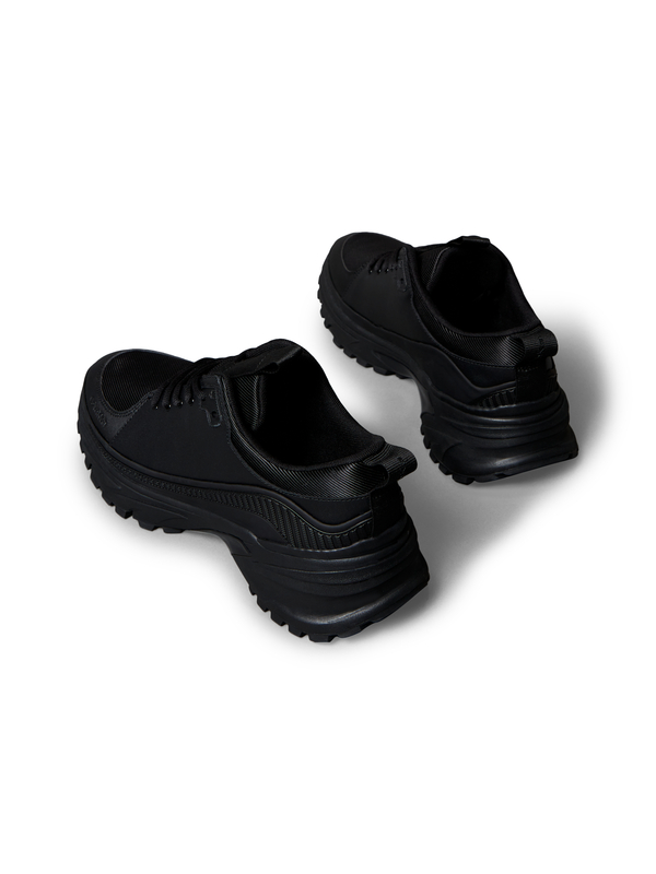 Chunky Tech Leather Runner Sneakers 2 Image