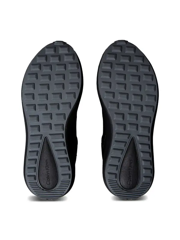 Leather Chunky Runner Trainers 1 Image