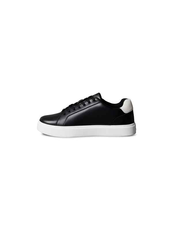 Cupsole Lace-Up Leather Sneakers 1 Image