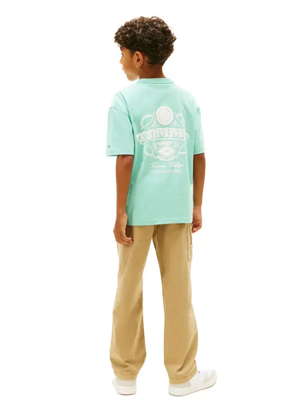 Textured Back Logo Jersey T-Shirt 3 Image