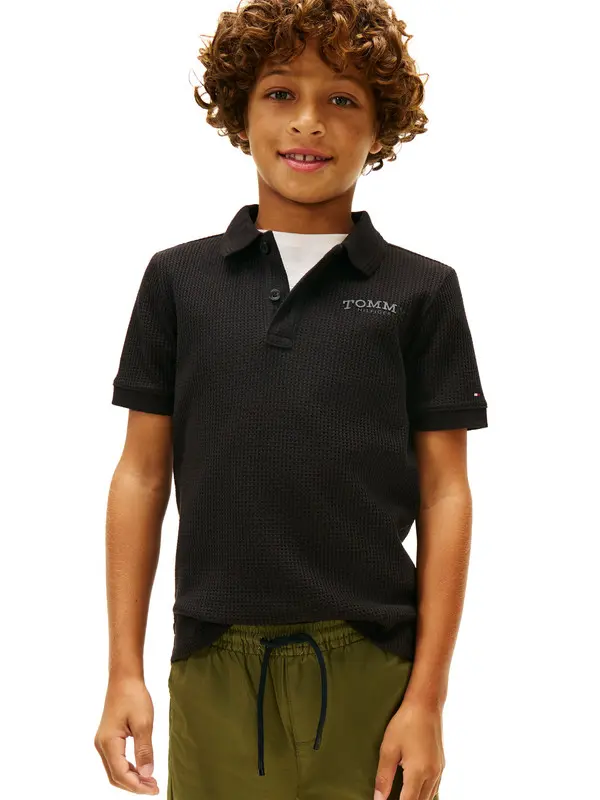 Chest Logo Short Sleeve Polo 2 Image