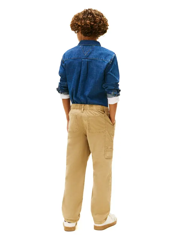 Essential Herringbone Twill Relaxed Carpenter Trousers 2 Image