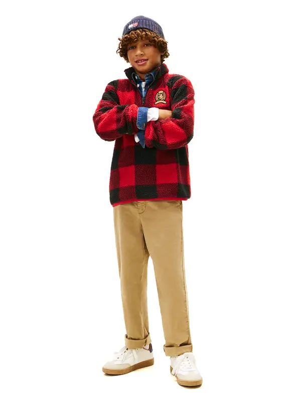 Essential Herringbone Twill Relaxed Carpenter Trousers 4 Image