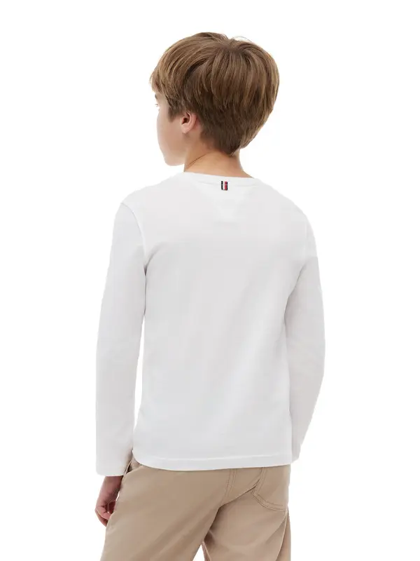 Long Sleeve Cotton Basic Top 4 Image