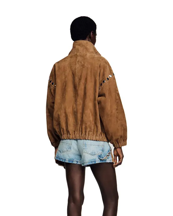 Studded Suede Jacket 2 Image