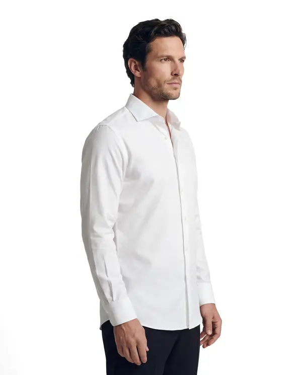Classic Business Cotton Piqué Shirt 1 Image