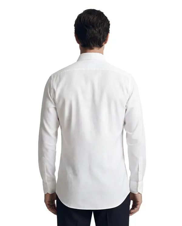 Classic Business Cotton Piqué Shirt 2 Image