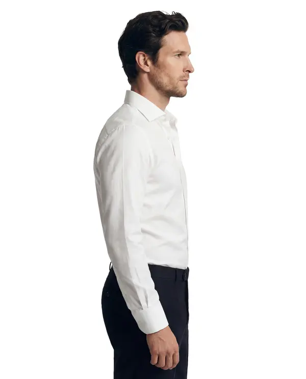Classic Business Cotton Poplin Shirt 2 Image