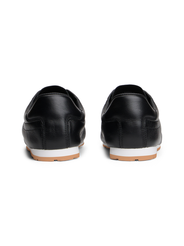 TH Monogram Low-Profile Leather Sneakers 3 Image