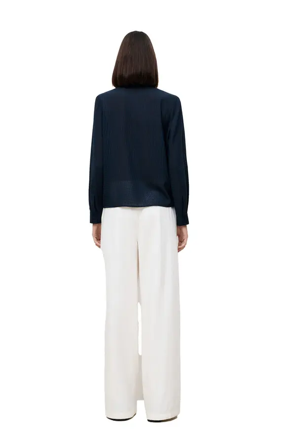 Button-Down Shirt with Dual Flap Pockets 1 Image