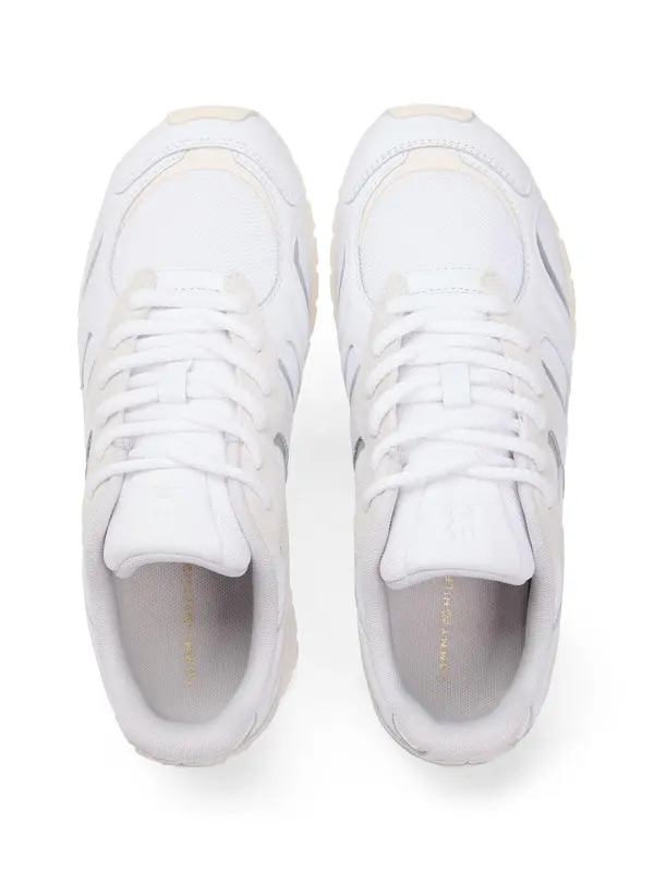 TH Monogram Leather Mixed Texture Sneakers 2 Image