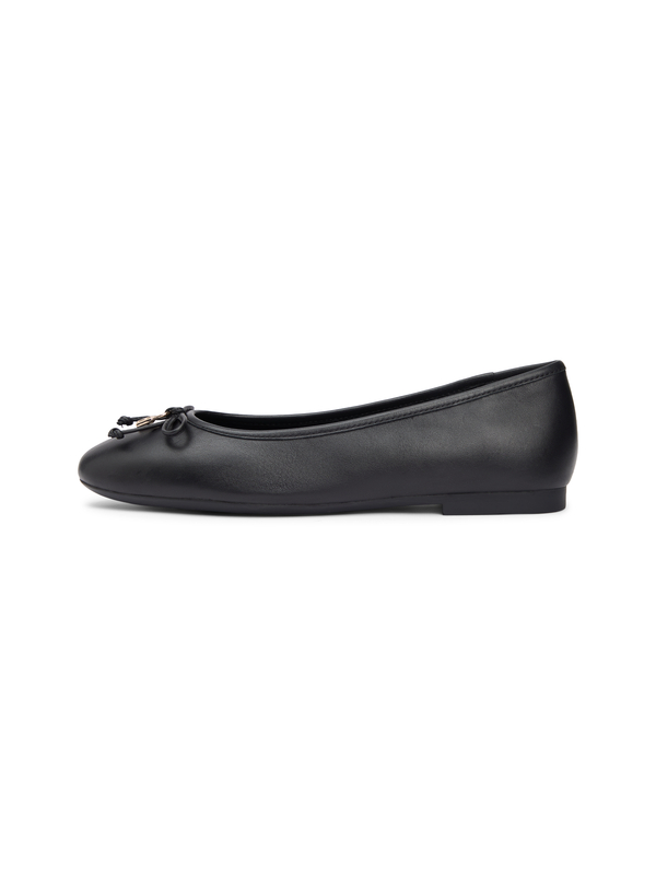 TH Monogram Charm Leather Ballerinas 2 Image