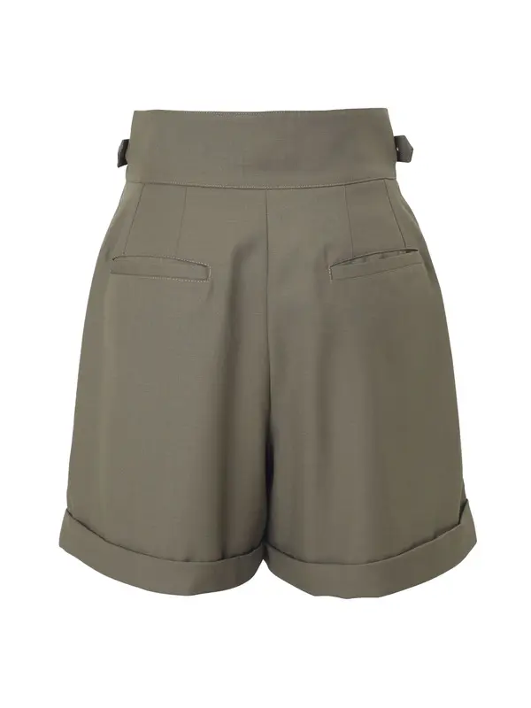 Bermuda Shorts with Waist Belt 1 Image