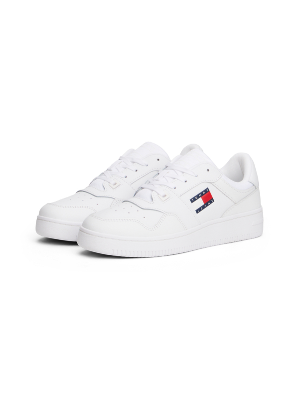 Leather Fine Cleat Basketball Sneakers 2 Image