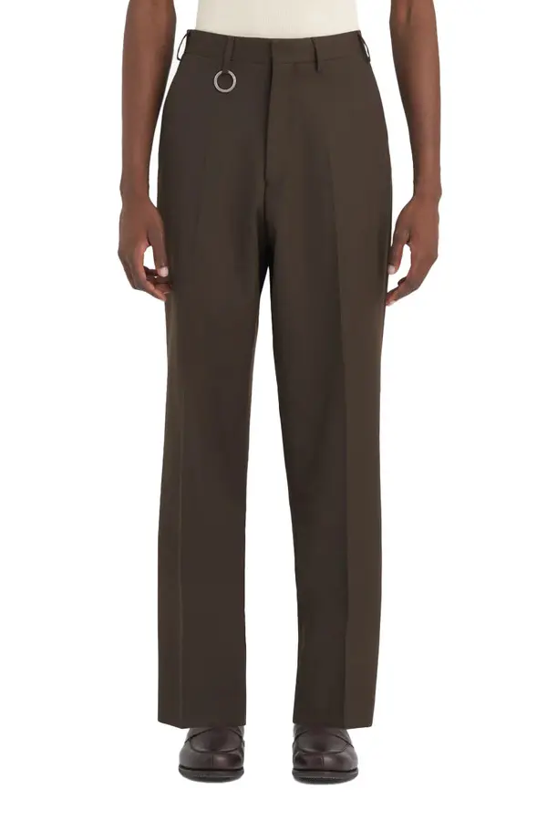 Classic Fit Medium Rise Suit Trousers 1 Image