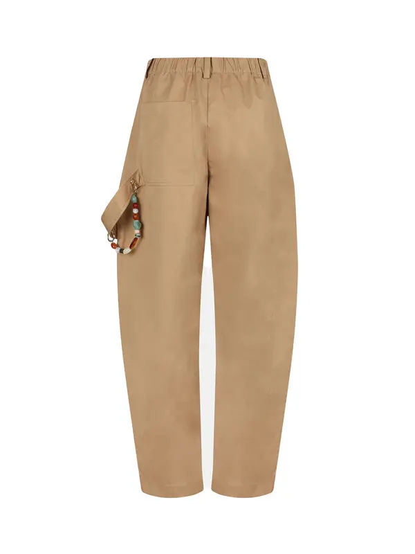 Cargo Pants With Chain And Beads 1 Image