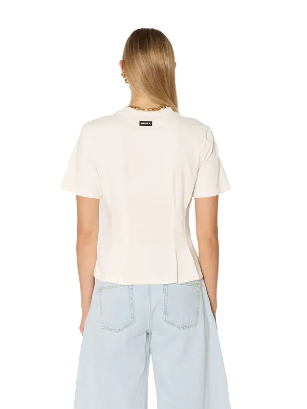 Fitted Waist Short Sleeve T-Shirt 4 Image