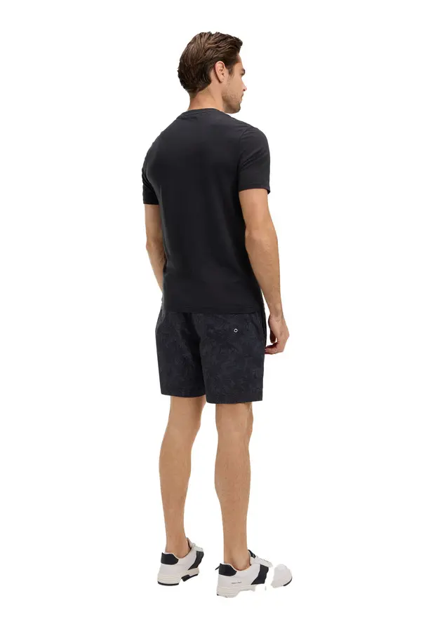 Tropical Print Swim Shorts  1 Image