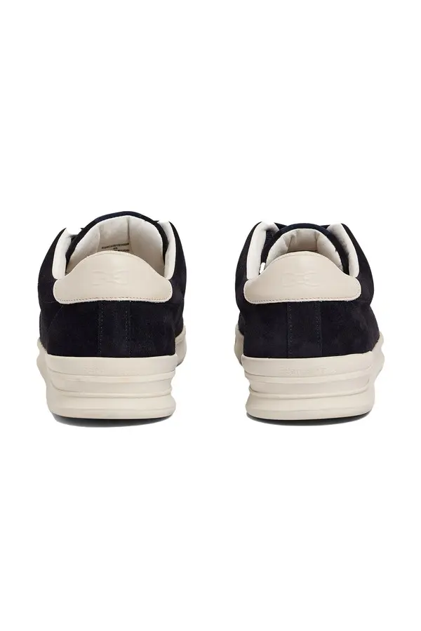 Suede Leather Lace Up Sneakers 1 Image