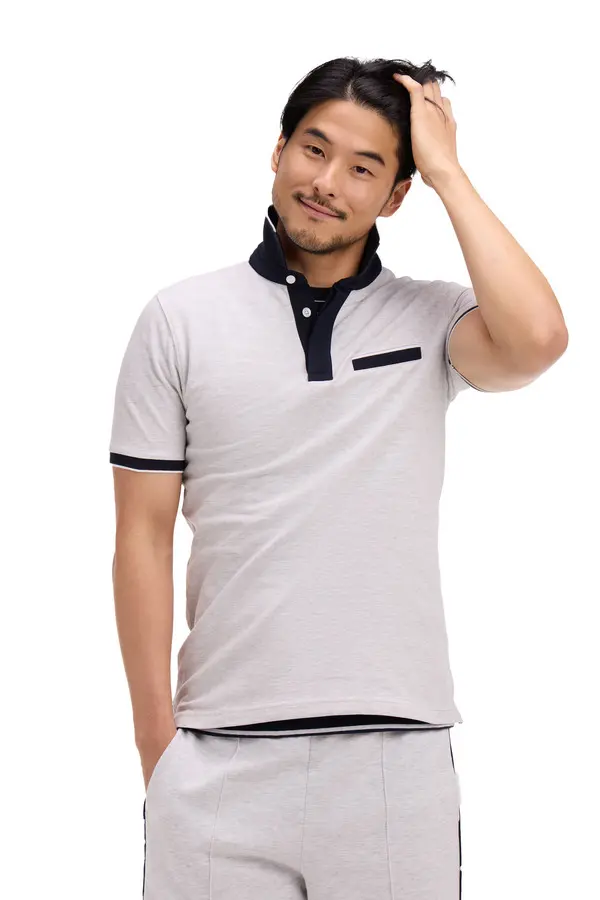 Slim Fit Stretch Cotton Piqué Short-Sleeve Polo 3 Image