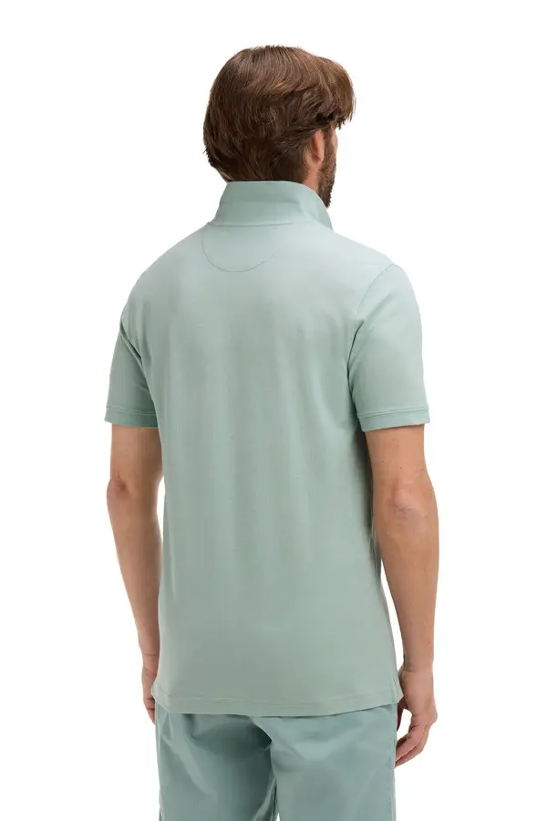 Regular Fit Cotton Short-Sleeve Polo  2 Image