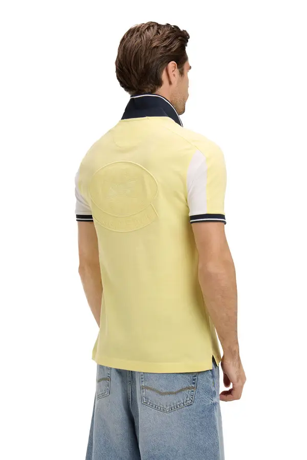 Regular Fit Embroidered Cotton Short-Sleeve Polo  2 Image